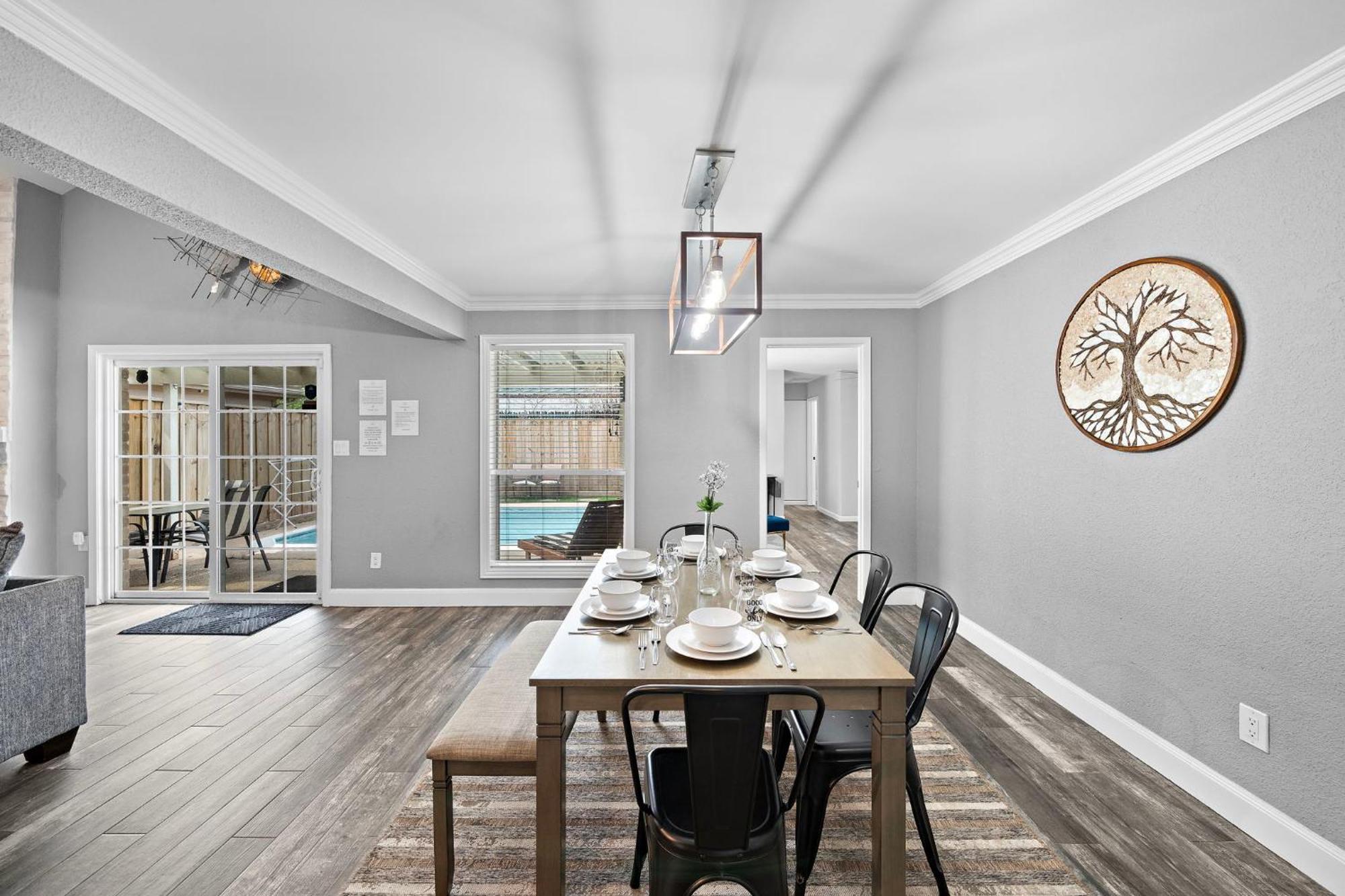 Houston Pool Getaway Games Parking Wifi Pet Villa Ngoại thất bức ảnh